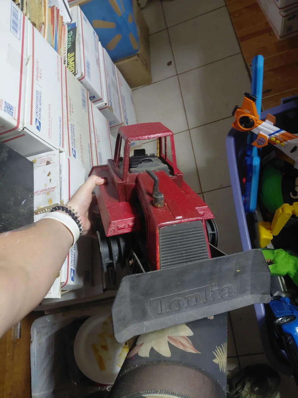 Tonka snowcat toy